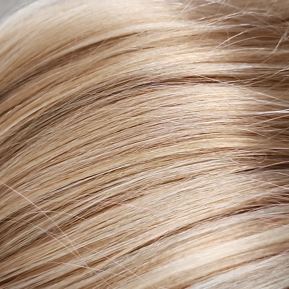 Blonde Strawberry w/ Baby NEW WIG Ultra Long Layers with Skin part color 27A/613